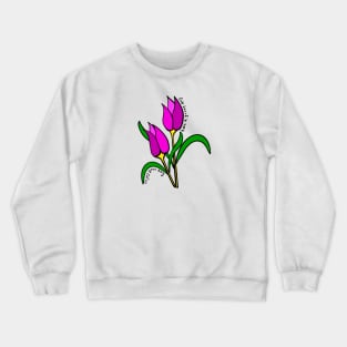 Good day flowers Crewneck Sweatshirt